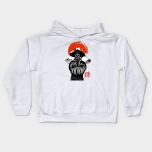 SAMURAI SKULL Kids Hoodie